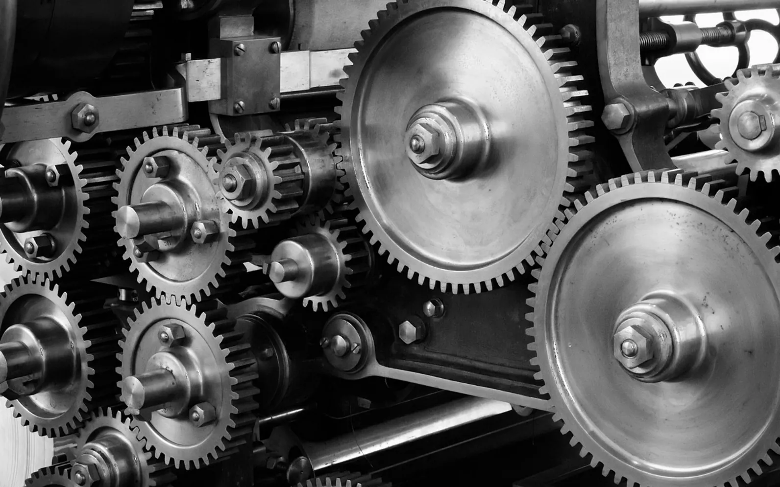 Gears, cogs and machine